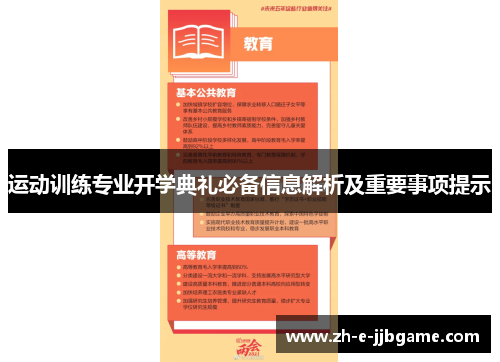 运动训练专业开学典礼必备信息解析及重要事项提示